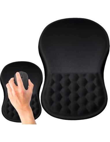 Tapis de Souris Ergonomique avec Repose-Poignet Mousse Mémoire - Abidia Madagascar