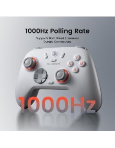 Manette GameSir Nova Lite 2 Blanche - Sans-fil Effet Hall 1000Hz - Abidia Madagascar 2