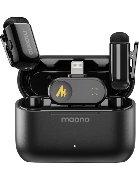 MAONO Wave T1 Mini WM622-PBC2 - Micro Cravate Sans-Fil Dual- Abidia Madagascar
