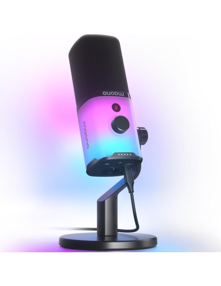 Microphone MAONO PD100X RGB - Micro Dynamique USB/XLR Gaming - Abidia Madagascar