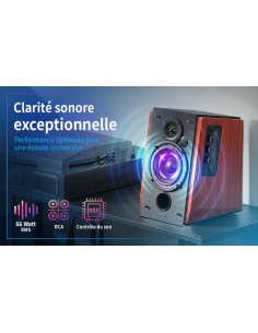 Edifier R1700BT - Haut-parleurs Bluetooth 66W RMS - Abidia Madagascar 2