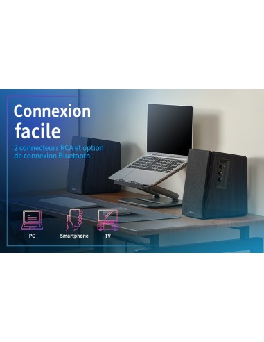 Edifier R1700BT - Haut-parleurs Bluetooth 66W RMS - Abidia Madagascar