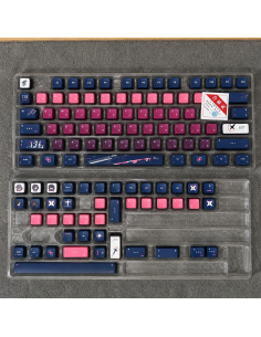 Set Keycaps PBT Yuki Aim Cyber Ninja Katana - 120 Touches MX - Abidia Madagascar 2