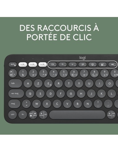 Logitech Pebble Keys 2 K380s - Clavier Bluetooth Multi-Dispositifs Madagascar
