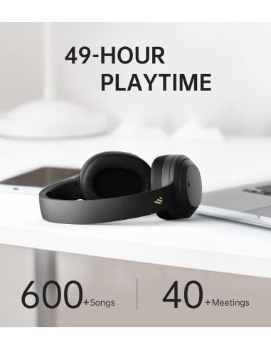 Edifier W820NB Gen 2 Noir - Casque Sans Fil ANC Hi-Res LDAC - Abidia Madagascar