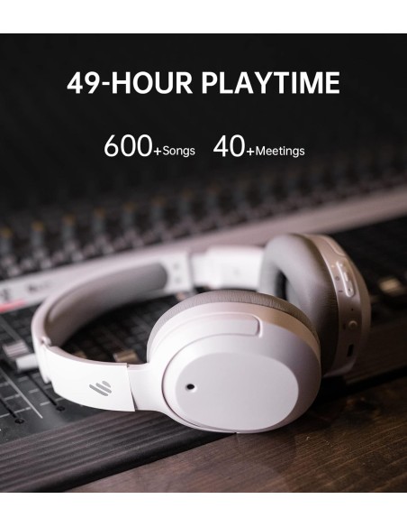 Edifier W820NB Gen 2 Blanc - Casque Sans Fil ANC Hi-Res LDAC - Abidia Madagascar