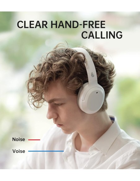 Edifier W820NB Gen 2 Blanc - Casque Sans Fil ANC Hi-Res LDAC - Abidia Madagascar