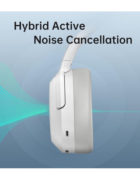 Edifier W820NB Gen 2 Blanc - Casque Sans Fil ANC Hi-Res LDAC - Abidia Madagascar