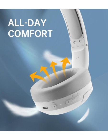 Edifier W820NB Gen 2 Blanc - Casque Sans Fil ANC Hi-Res LDAC - Abidia Madagascar