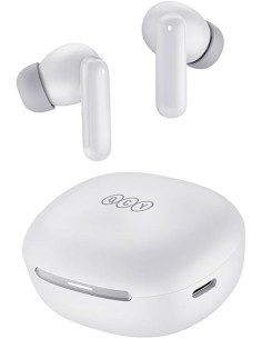 QCY MeloBuds N30 Blanc - Écouteurs Sans Fil ANC & Autonomie 55H - Abidia Madagascar