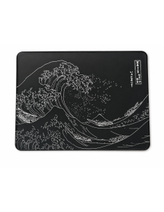 Tapis de Souris en Verre Trempé  Vague Kanagawa - Abidia Madagascar