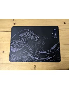 Tapis de Souris en Verre Trempé  Vague Kanagawa - Abidia Madagascar 2