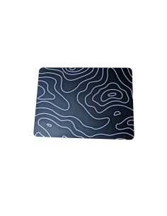 Tapis de Souris en Verre Trempé Premium – Topographique - Abidia Madagascar