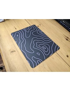 Tapis de Souris en Verre Trempé Premium – Topographique - Abidia Madagascar 2