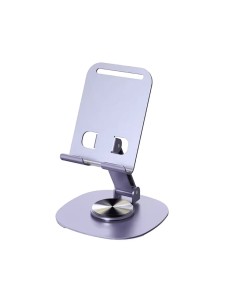 Support Téléphone  Aluminium Gris Rotatif 360° - Abidia Madagascar