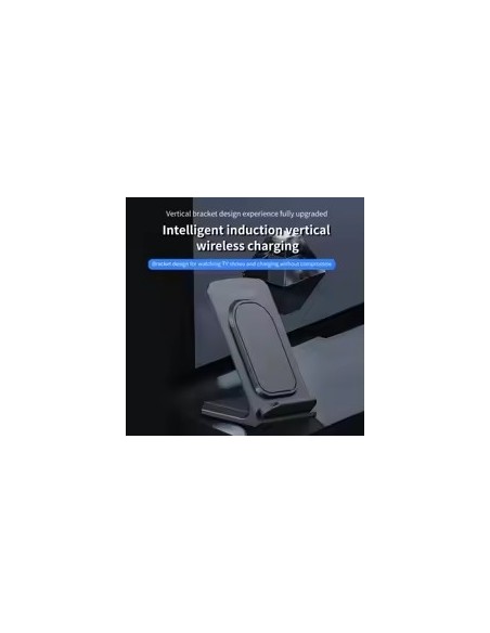 Chargeur Sans Fil Rapide Induction Noir 15W- Abidia Madagascar