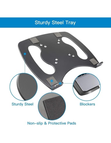 Plateau VESA Laptop Support Ordinateur Portable pour Bras Articulé - Abidia Madagascar