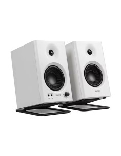 Support Enceinte Bureau Incliné Noir 12x8cm pour Baffle - Abidia Madagascar 2