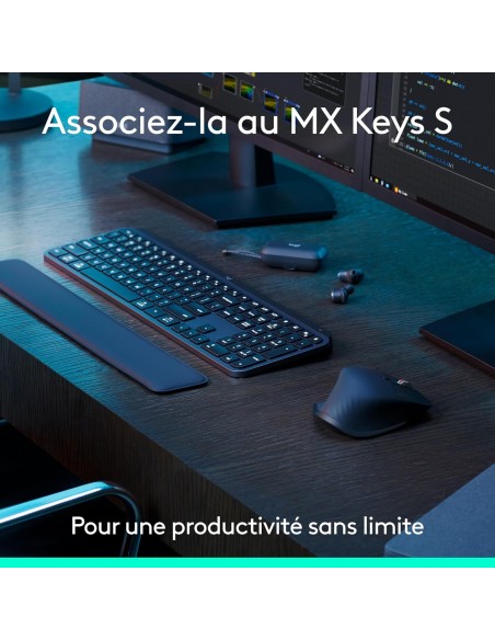 Souris Sans-Fil Logitech MX Master 3S Noir | Abidia Madagascar