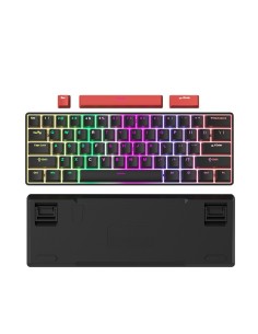 Clavier Mécanique Furycube TS61 Black RGB – Red Switch | Compact 60% Gaming- Abidia madaghascar 2