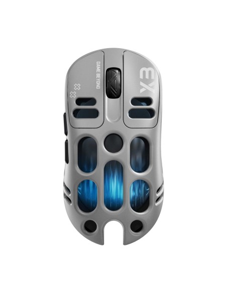 Souris Gaming T-WOLF X3 Sans Fil Tri-Mode Gris / Gray | Abidia Madagascar