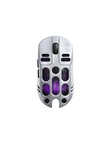 Souris Gaming T-WOLF X3 Sans Fil Tri-Mode Argent / Silver | Abidia Madagascar