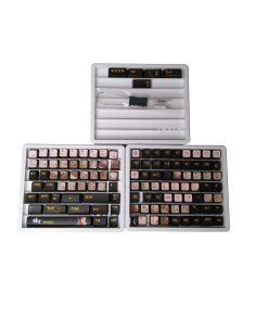 Set Keycaps PBT Wukong Édition Premium - Clavier Custom MX - Abidia Madagascar