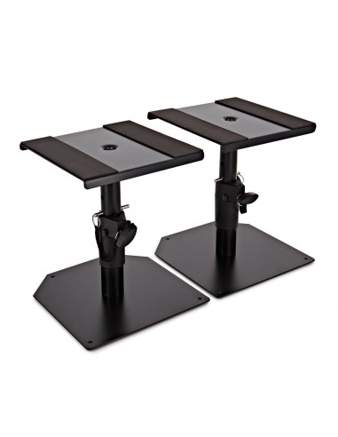 Paire de Supports Enceintes de Bureau Ajustables | Abidia