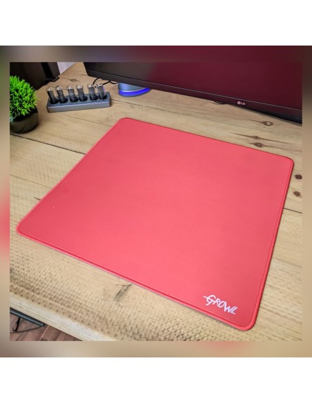 Tapis de Souris XL Orange 40 x 43 cm – Grand Mousepad Antidérapant-abidia madagascar