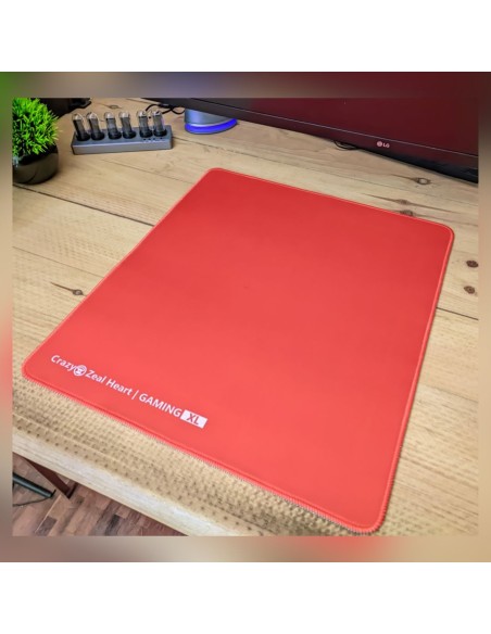 Tapis de Souris XL Orange 40 x 43 cm – Grand Mousepad Antidérapant-abidia madagascar