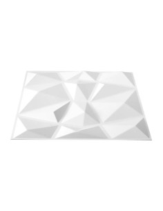 Panneau acoustique mural blanc 30×30 cm | Abidia Madagascar