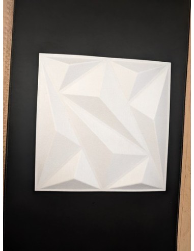 Panneau acoustique mural blanc 30×30 cm | Abidia Madagascar