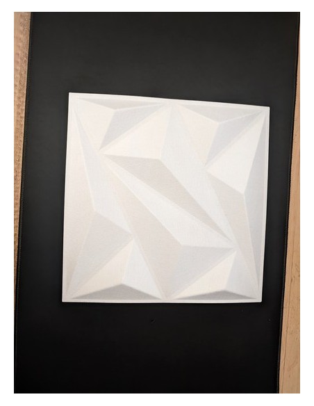 Panneau acoustique mural blanc 30×30 cm | Abidia Madagascar