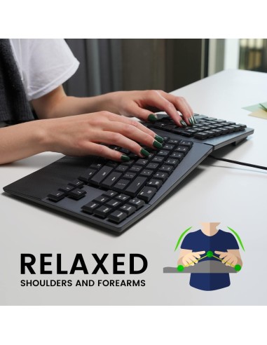 Perixx PERIBOARD-335 Clavier Mécanique Ergonomique TKL Madagascar | Abidia