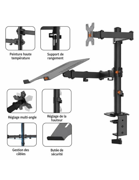 Support écran et PC portable pour bureau | Abidia Madagascar