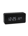 Horloge numérique LED rectangulaire noire | Abidia Madagascar