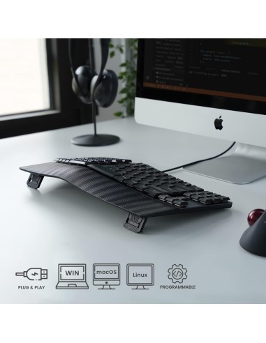 Perixx PERIBOARD-335 Clavier Mécanique Ergonomique TKL Madagascar | Abidia