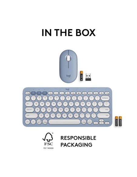 Logitech Pebble Combo for Mac – Clavier Neuf + Souris M350 Occasion - Madagascar