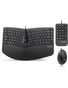 Perixx PERIDUO-406A - Combo Ergonomique 3-en-1 | Abidia Madagascar