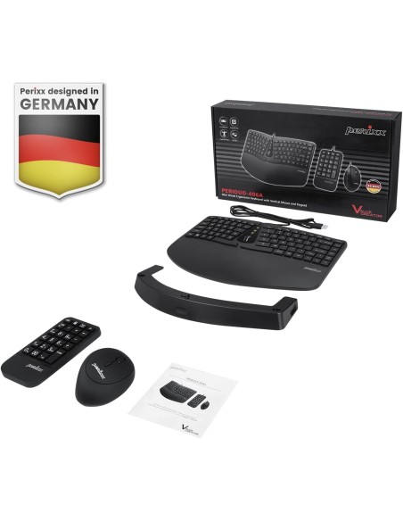 Perixx PERIDUO-406A - Combo Ergonomique 3-en-1 | Abidia Madagascar