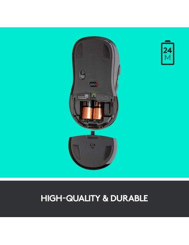 Logitech M510 – Souris sans fil ergonomique avec boutons programmables - abidia Madagascar