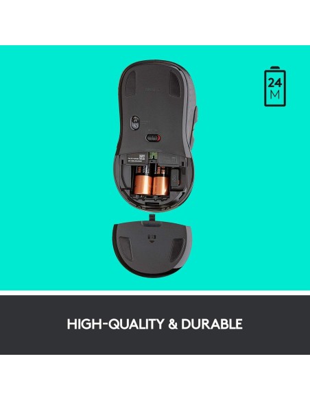 Logitech M510 – Souris sans fil ergonomique avec boutons programmables - abidia Madagascar