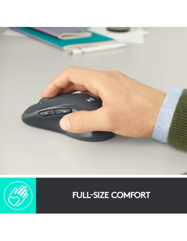 Logitech M510 – Souris sans fil ergonomique avec boutons programmables - abidia Madagascar