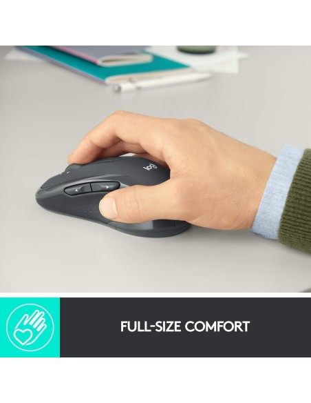 Logitech M510 – Souris sans fil ergonomique avec boutons programmables - abidia Madagascar