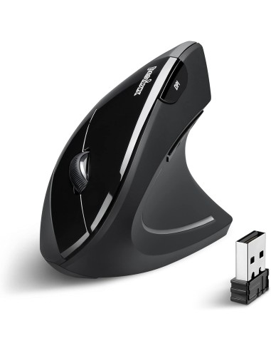 Perixx PERIMICE-713N – Souris verticale ergonomique sans fil 2.4GHz - Abidia Madagascar