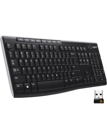 Logitech K270 – Clavier sans fil USB fiable et durable | Abidia Madagascar