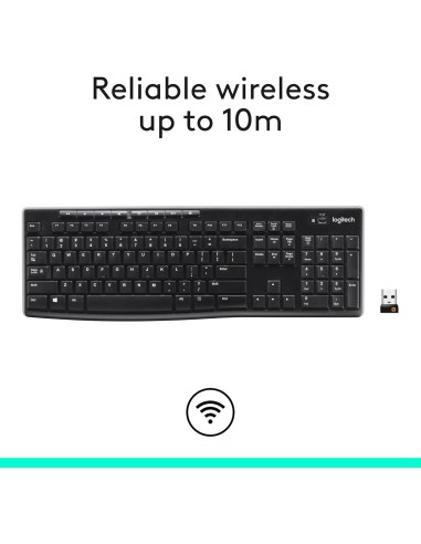 Logitech K270 – Clavier sans fil USB fiable et durable | Abidia Madagascar