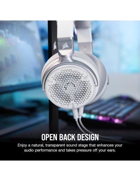 Corsair Virtuoso Pro Blanc – Casque Gaming Filaire Audio Haute Fidélité - abidia Madagascar