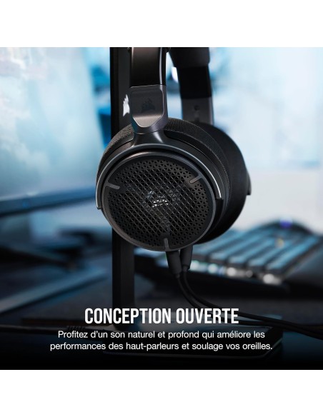 Corsair Virtuoso Pro Noir – Casque Gaming Filaire Audio Haute Fidélité - abidia Madagascar