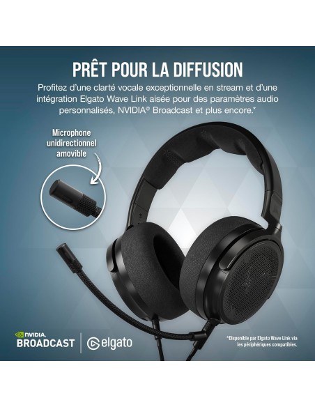 Corsair Virtuoso Pro Noir – Casque Gaming Filaire Audio Haute Fidélité - abidia Madagascar
